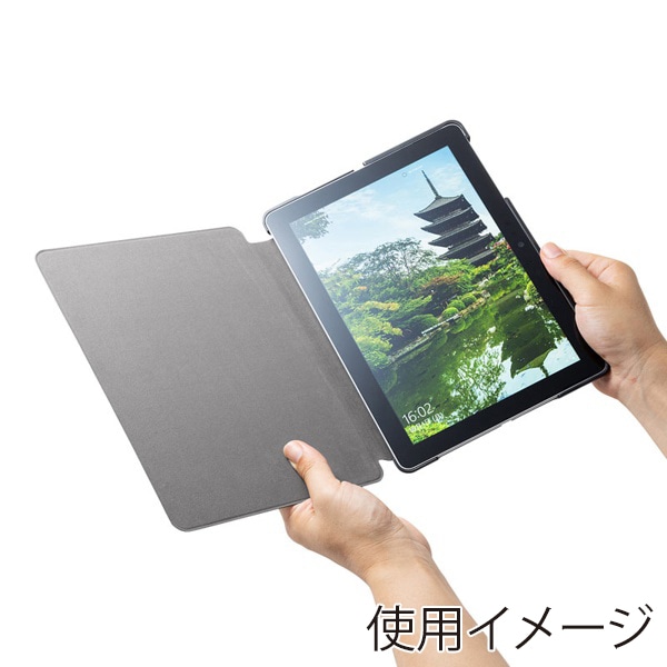 サンワサプライ Surface Go1～4用保護ケース ブラック PDA-SF5BK 1個（ご注文単位1個）【直送品】
