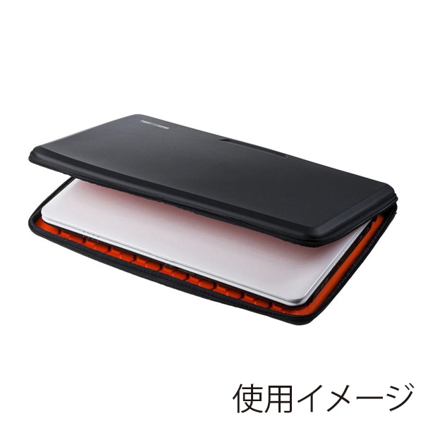 サンワサプライ セミハードPCインナーケース 15.6型ワイド対応 IN-EVA1501BK 1個（ご注文単位1個）【直送品】