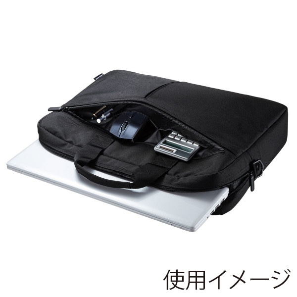 サンワサプライ PCインナーバッグ 15.6型ワイド BAG-INA4LN2 1個(ご注文単位1個)【直送品】