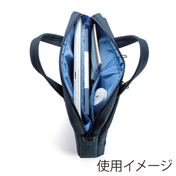 サンワサプライ カジュアルPCバッグ BAG-CA10NV 1個(ご注文単位1個)【直送品】