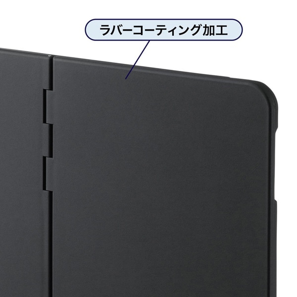 サンワサプライ iPad 10.2インチ ハードケース ブラック PDA-IPAD1604BK 1個（ご注文単位1個）【直送品】