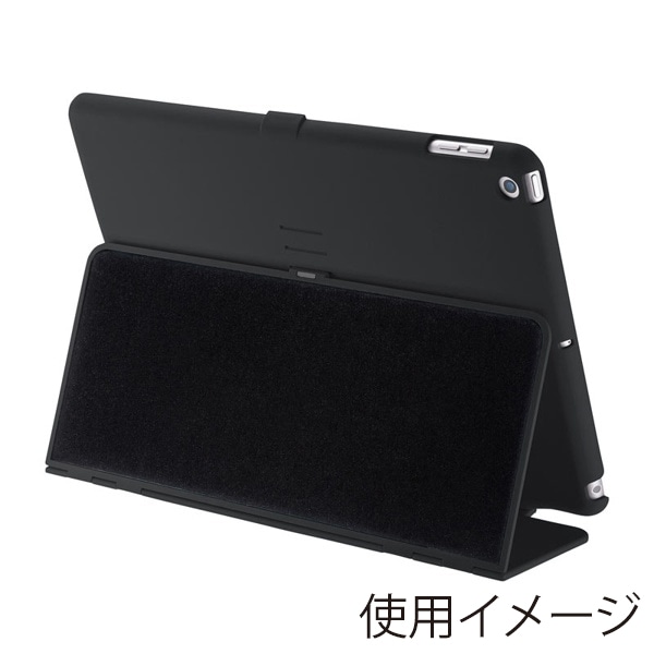 サンワサプライ iPad 10.2インチ ハードケース ブラック PDA-IPAD1604BK 1個（ご注文単位1個）【直送品】