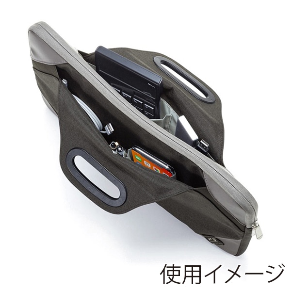 サンワサプライ 衝撃吸収PCケース 15.6型ワイド IN-MF15BK 1個（ご注文単位1個）【直送品】