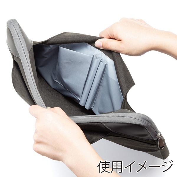 サンワサプライ 衝撃吸収PCケース 15.6型ワイド IN-MF15BK 1個（ご注文単位1個）【直送品】