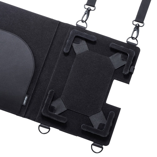 サンワサプライ 10.1型タブレットPCケース ショルダーベルト付き 背面カメラ対応 PDA-TAB4N 1個(ご注文単位1個)【直送品】