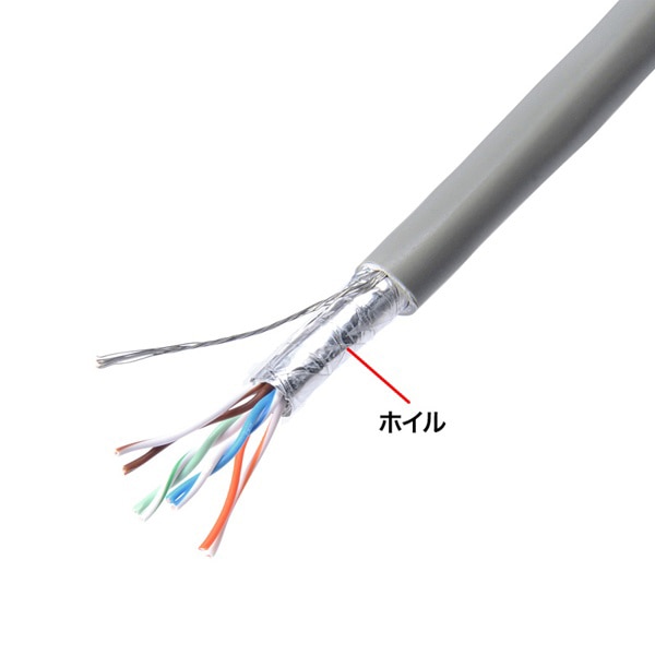 サンワサプライ 簡易屋外用エンハンスドケーブル カテゴリ5 ケーブルのみ 300m KB-AD5-CB300N 1個（ご注文単位1個）【直送品】