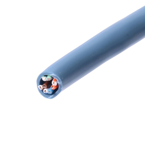 サンワサプライ UTP単線ケーブルのみ カテゴリ5e 200m ライトグレー KB-T5-CB200BLN 1個（ご注文単位1個）【直送品】