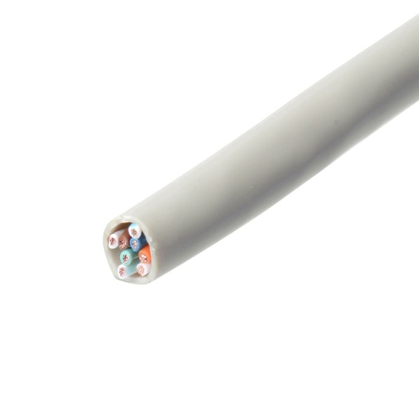 サンワサプライ UTPより線LANケーブル カテゴリ5e ケーブルのみ ライトグレー 300m KB-T5Y-CB300N 1個（ご注文単位1個）【直送品】