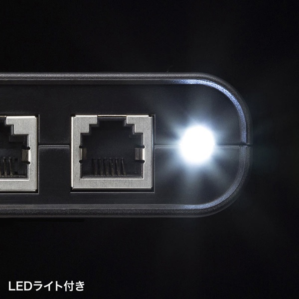 サンワサプライ LANケーブルテスター LAN-TST6 1個（ご注文単位1個）【直送品】