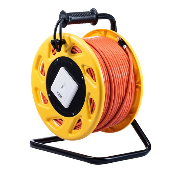 サンワサプライ 巻取り延長LANケーブル カテゴリ7 80m KB-MKE20 1個（ご注文単位1個）【直送品】