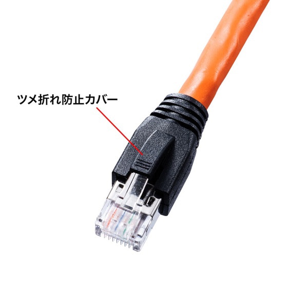 サンワサプライ 巻取り延長LANケーブル カテゴリ7 80m KB-MKE20 1個（ご注文単位1個）【直送品】