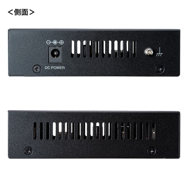 サンワサプライ PoEインジェクター 電源内蔵 30W対応 LAN-GIHINJ3 1個（ご注文単位1個）【直送品】