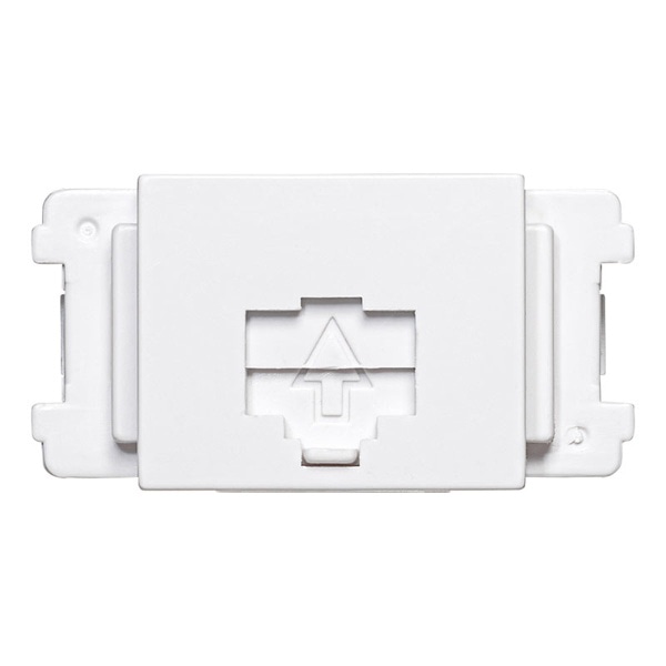 サンワサプライ キーストンジャック カテゴリ6A LA-FP-MJ7 1個(ご注文単位1個)【直送品】