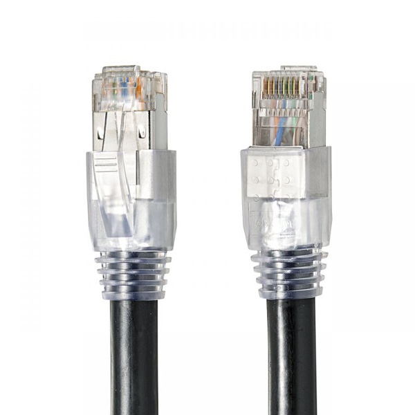 サンワサプライ 屋外用LANケーブル カテゴリ6A 20m ブラック KB-T6AAD-20BK 1個（ご注文単位1個）【直送品】