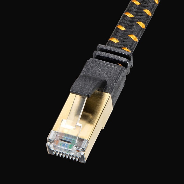 サンワサプライ メッシュフラットLANケーブル カテゴリ8 1m ブラック KB-T8MEFL-01BK 1個（ご注文単位1個）【直送品】