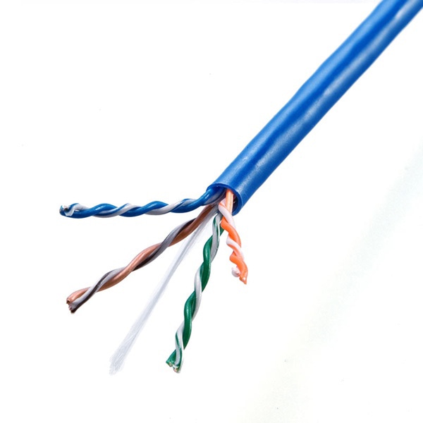 サンワサプライ 自作用UTP単線ケーブル カテゴリ5e ケーブルのみ ブルー 300m KB-C5L-CB300BLN 1個（ご注文単位1個）【直送品】