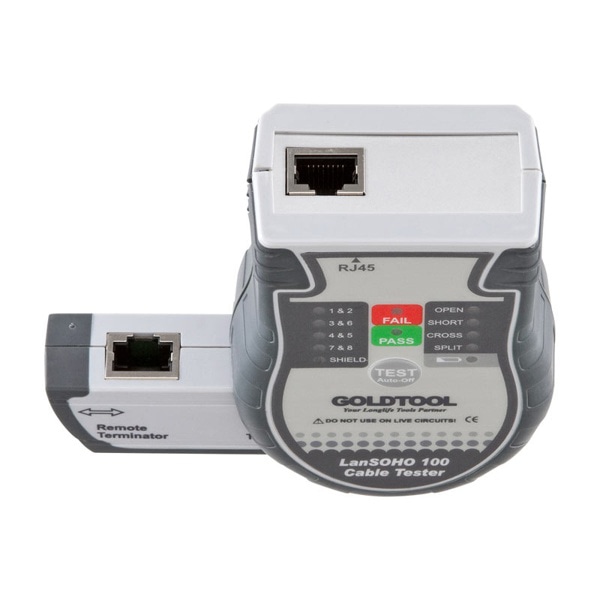 サンワサプライ LANケーブルテスター LAN-TCT100N 1個（ご注文単位1個）【直送品】