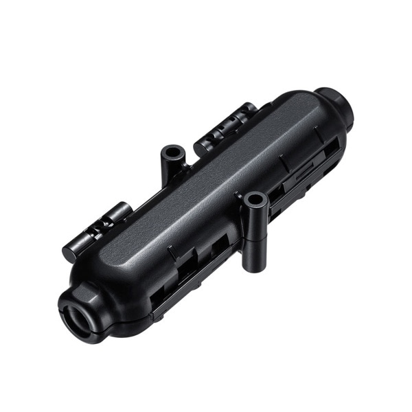 サンワサプライ LANケーブル中継ケース 耐水型 LAN-TL20 1個（ご注文単位1個）【直送品】