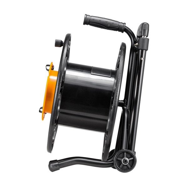 サンワサプライ ケーブルリール 伸縮ハンドル キャスター付き LAN-TL21 1個（ご注文単位1個）【直送品】