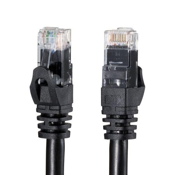 サンワサプライ 屋外用防水LANケーブル カテゴリ6A 5m KB-T6AWP-05BK 1個（ご注文単位1個）【直送品】