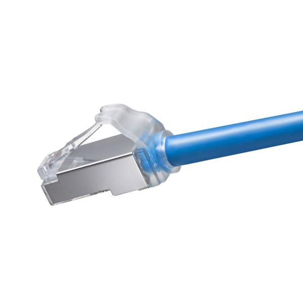 サンワサプライ STP LANケーブル 小型コネクタ カテゴリ6A 0.1m KB-T6ASB-01BL 1個（ご注文単位1個）【直送品】