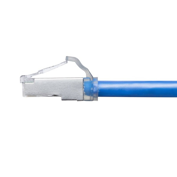 サンワサプライ STP LANケーブル 小型コネクタ カテゴリ6A 0.1m KB-T6ASB-01BL 1個（ご注文単位1個）【直送品】