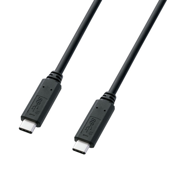 サンワサプライ USB TypeCケーブル 3.2Gen2対応 PD100W 1m KU31-CCP510 1個（ご注文単位1個）【直送品】