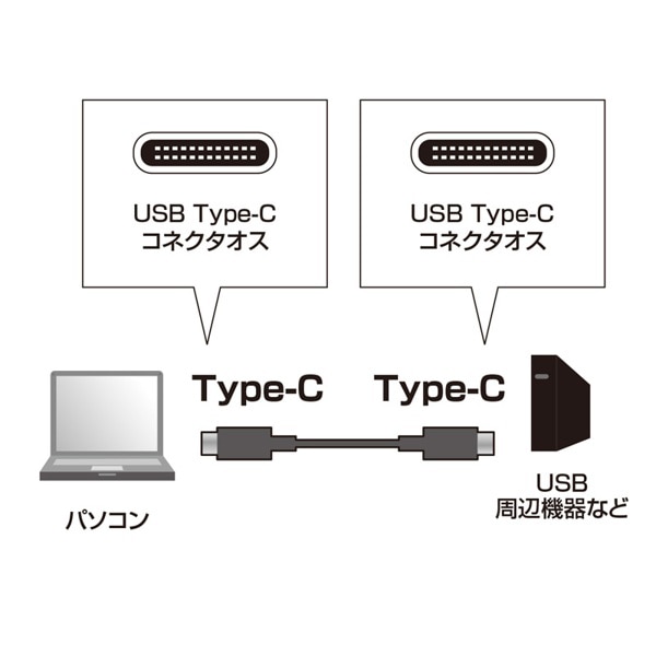 サンワサプライ USB TypeCケーブル 3.2Gen2対応 PD60W 1m KU31-CCP310 1個（ご注文単位1個）【直送品】