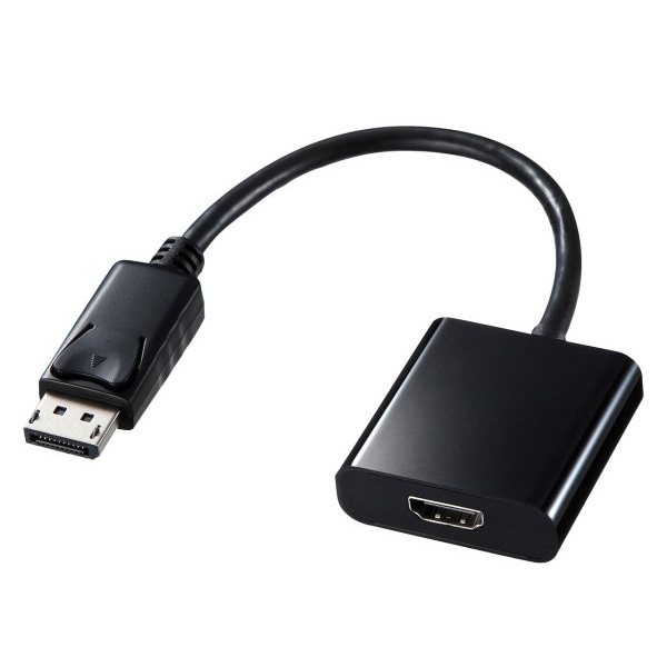 サンワサプライ 変換アダプタ DisplayPort-HDMI AD-DPPHD01 1個（ご注文単位1個）【直送品】
