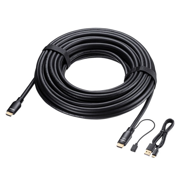 サンワサプライ HDMIアクティブケーブル 25m KM-HD20-APR250L 1個(ご注文単位1個)【直送品】