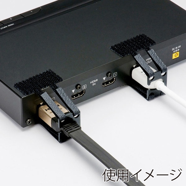 サンワサプライ HDMIホールドロック HDMIプラグ対応 CA-NB004 1個(ご注文単位1個)【直送品】