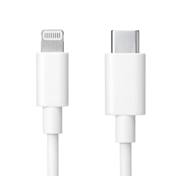 サンワサプライ USB TypeC-ライトニングケーブル 1m ホワイト KB-IPLC10W 1個（ご注文単位1個）【直送品】