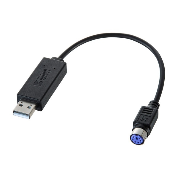 サンワサプライ USB-PS／2変換コンバータ USB-CVPS5 1個（ご注文単位1個）【直送品】