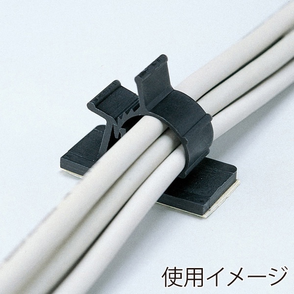 サンワサプライ ケーブルクランプ 大 4個入 CA-502N2 1個（ご注文単位1個）【直送品】