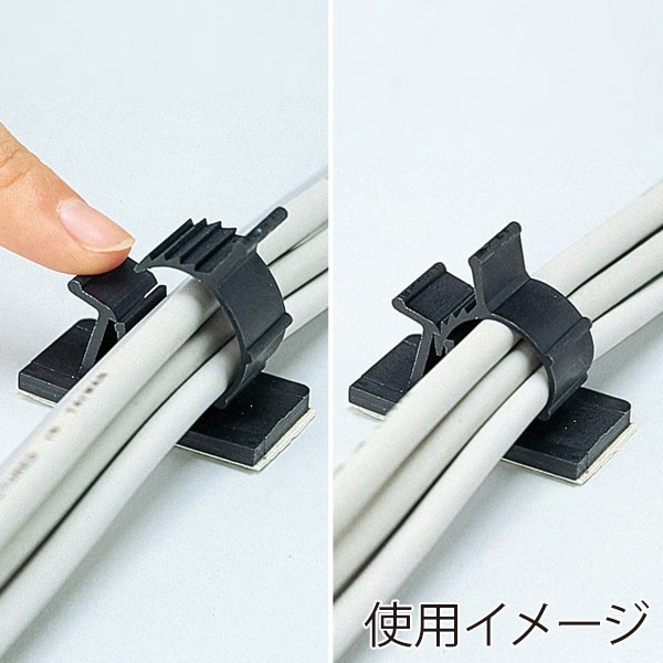 サンワサプライ ケーブルクランプ 大 4個入 CA-502N2 1個（ご注文単位1個）【直送品】