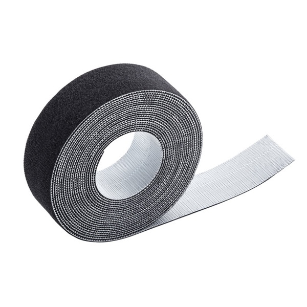 サンワサプライ マジックバンド 面ファスナー 20mm×3m ブラック CA-MF7BKN 1個（ご注文単位1個）【直送品】