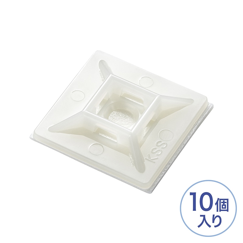 サンワサプライ タイマウント 10個入 CA-607N2 1個(ご注文単位1個)【直送品】