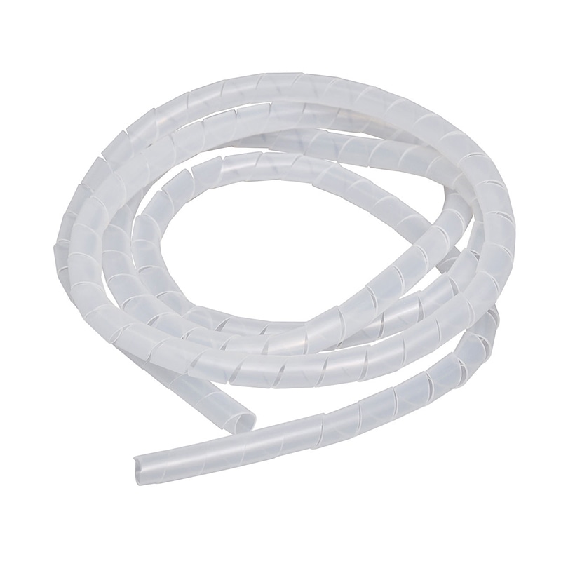 サンワサプライ ケーブルタイ スパイラル 2m巻き 内寸直径12mm ホワイト CA-SP12WN 1個(ご注文単位1個)【直送品】