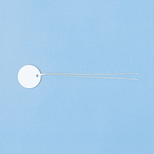 サンワサプライ ファイバータグ 直径30mm CA-TAG30N 1個（ご注文単位1個）【直送品】