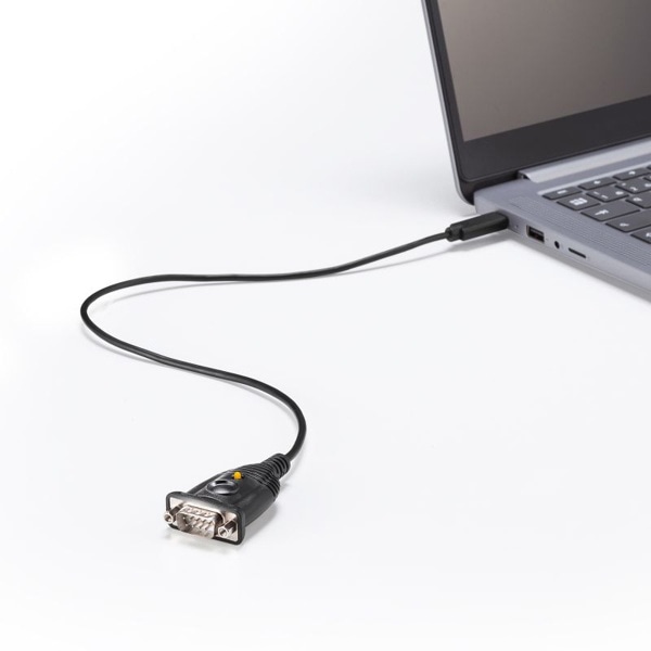 サンワサプライ USB Type-C/RS232C 変換コンバータ USB-CVRS9HC 1個(ご注文単位1個)【直送品】