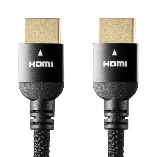 サンワサプライ ハイスピードHDMI ナイロンメッシュケーブル 1m ブラック KM-HD20-NM10 1個（ご注文単位1個）【直送品】