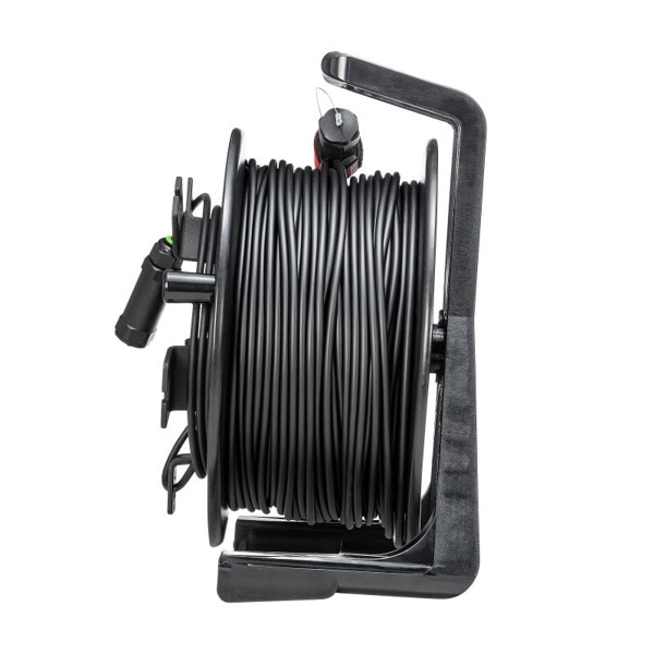 サンワサプライ ドラム付き光ファイバHDMIケーブル 8K対応 100m KM-HD20-UFBD100 1個（ご注文単位1個）【直送品】