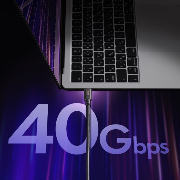 サンワサプライ USB TypeCケーブル 4Gen3対応 1m KU-40GCCPE10 1個（ご注文単位1個）【直送品】