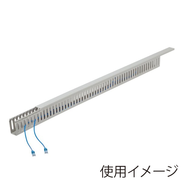 サンワサプライ 配線ダクト W33×H65×D1000mm CA-D31L 1個(ご注文単位1個)【直送品】