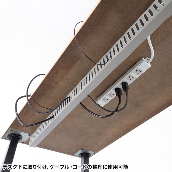 サンワサプライ 配線ダクト W33×H65×D1000mm CA-D31L 1個(ご注文単位1個)【直送品】