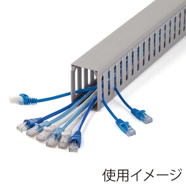 サンワサプライ 配線ダクト W45×H65×D1000mm CA-D32L 1個（ご注文単位1個）【直送品】