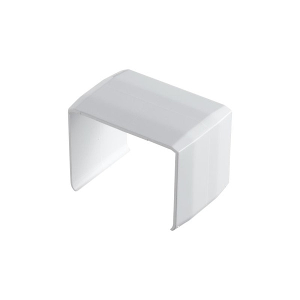 サンワサプライ 配線ダクト接続部品 幅40mm用 連結カバー ホワイト CA-KK40J 1個（ご注文単位1個）【直送品】