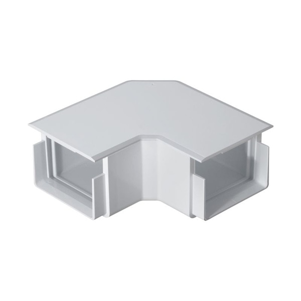 サンワサプライ 配線ダクト接続部品 幅80mm用 平面L型 ホワイト CA-KK80L 1個(ご注文単位1個)【直送品】