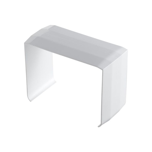 サンワサプライ 配線ダクト接続部品 幅80mm用 連結カバー ホワイト CA-KK80J 1個(ご注文単位1個)【直送品】