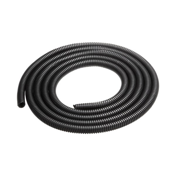 サンワサプライ コルゲートチューブ ブラック 2m巻・内寸直径7.4mm CA-302 1個(ご注文単位1個)【直送品】